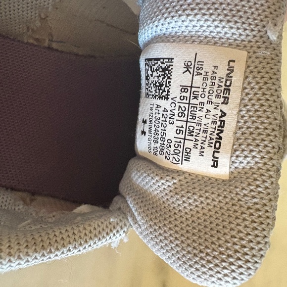 Under Armour toddler girls shoes shoes - Picture 6 of 6